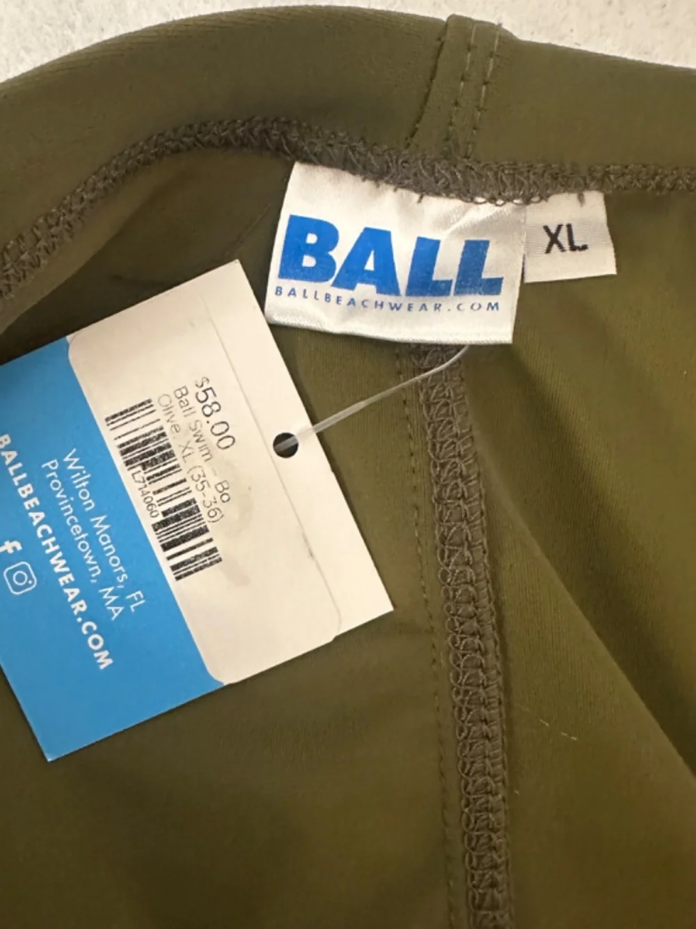 Ball Wonderjock Swimsuit XL 36-42
